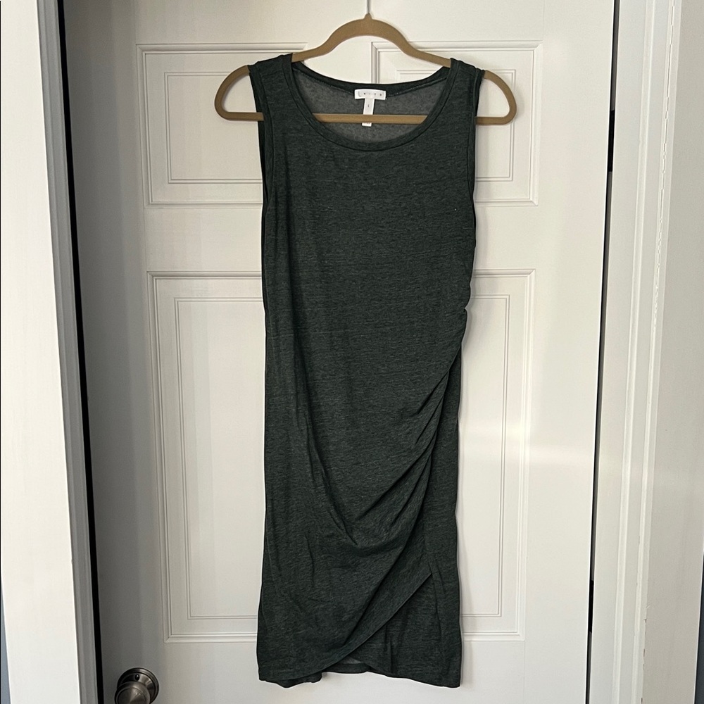 Leith Dark Green Sleeveless Dress